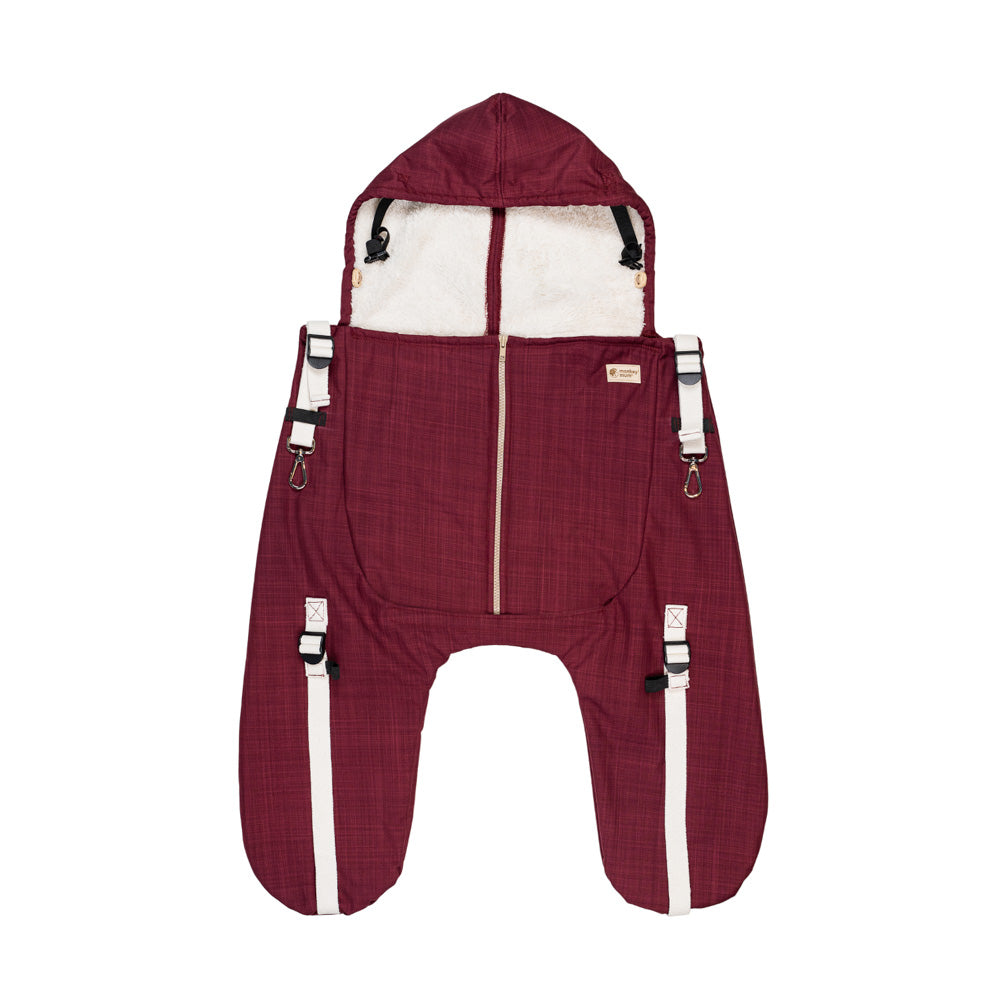 Monkey Mum® Topla softshell navlaka s janjećom podstavom za nosiljku ili kolica Carrie - Mačkica