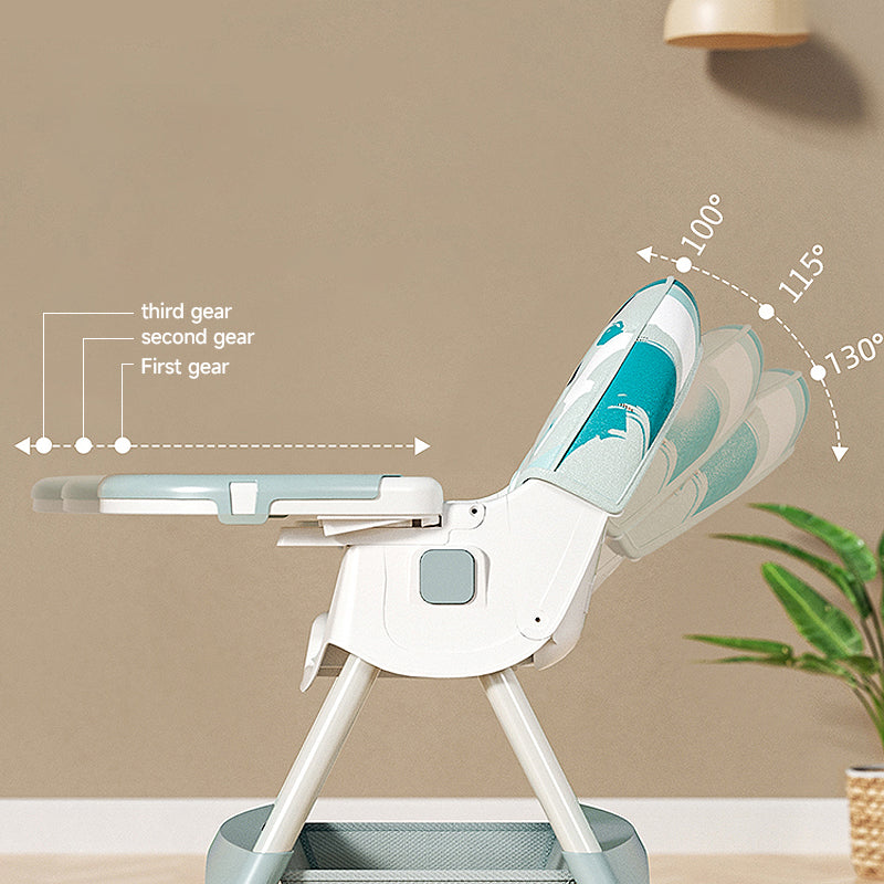 Comfort 2-in-1 Children's High Chair - Green Ornament