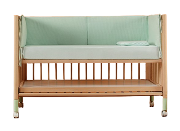 3-in-1 Children's Crib - Solid Wood - 120x60 cm