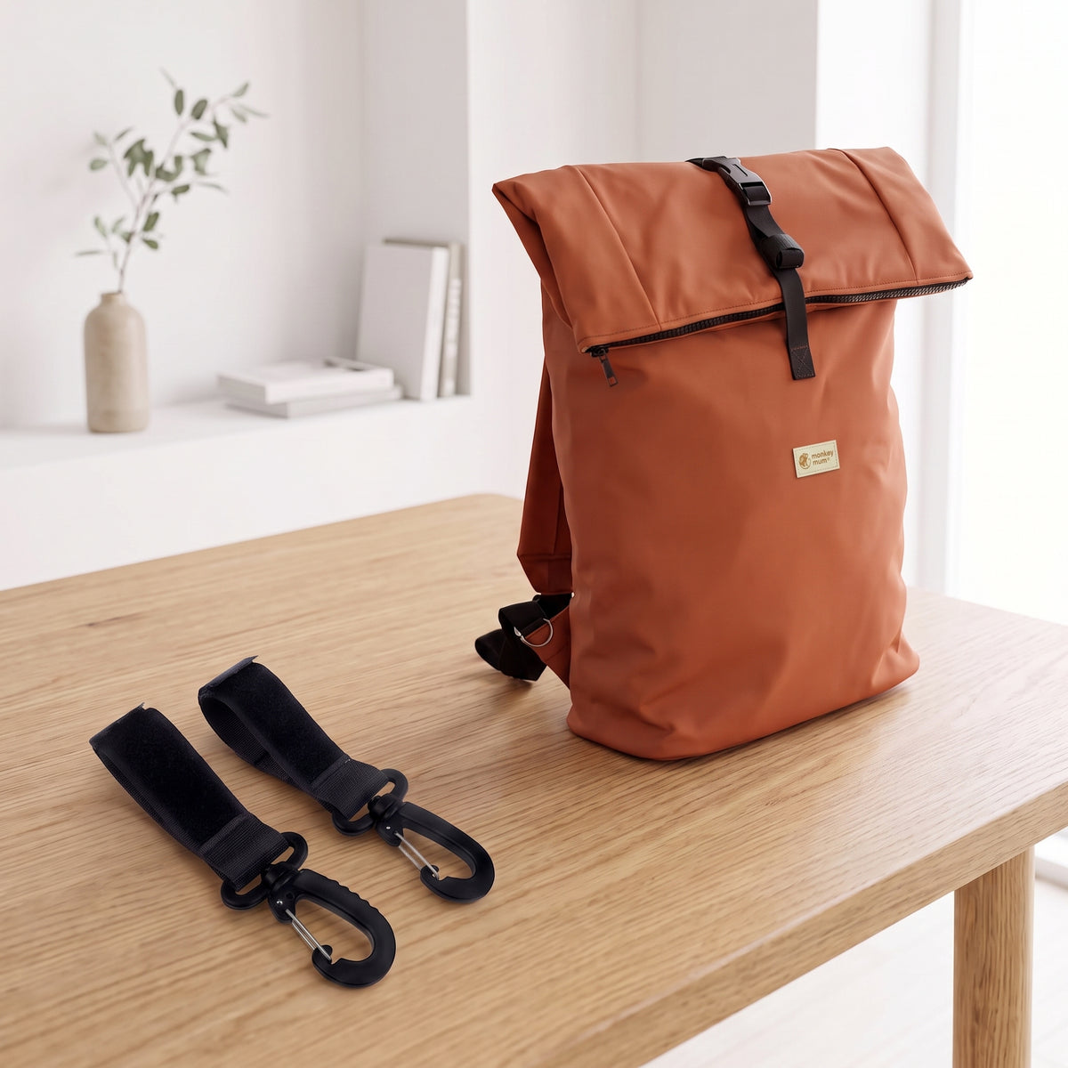 Monkey Mum® Softshell ruksak za dječja kolica – Jesensko lišće