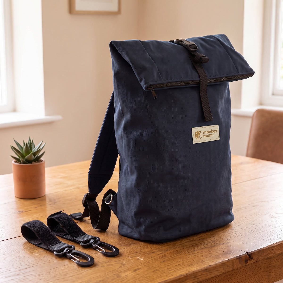 Monkey Mum® Softshell ruksak za dječja kolica – Noćno nebo