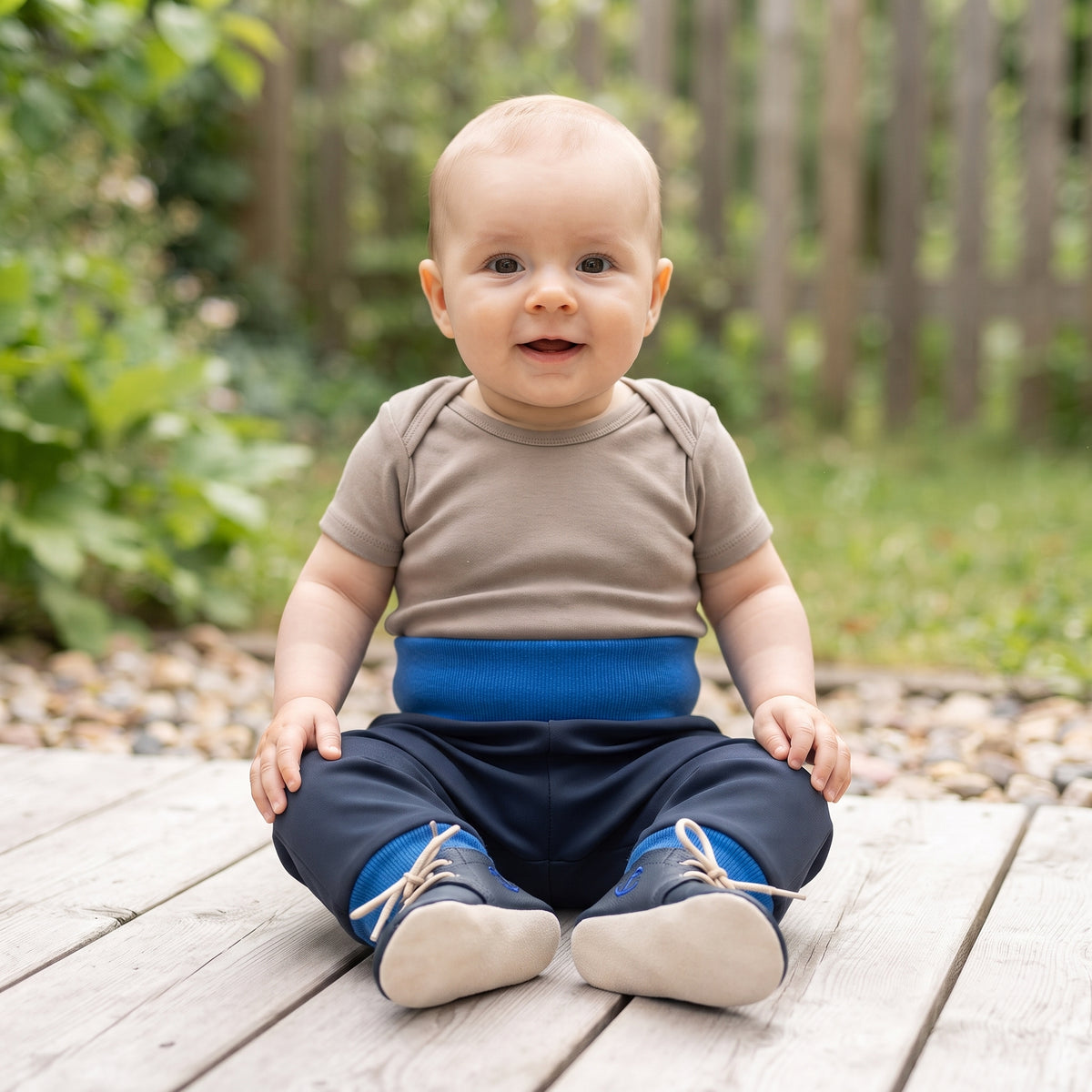 Children's softshell pants with membrane Monkey Mum® - Night Sky