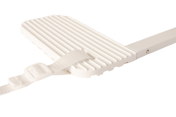 Plastic end caps for the connectors on Monkey Mum® bed rails