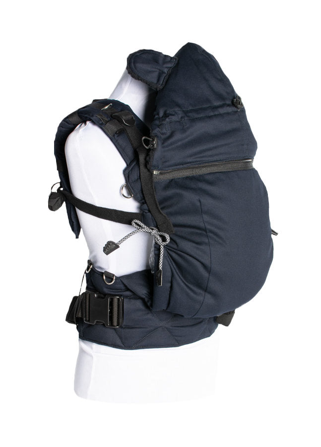 Monkey Mum® Insulated hood for the Carrie carrier - Silver Darkness