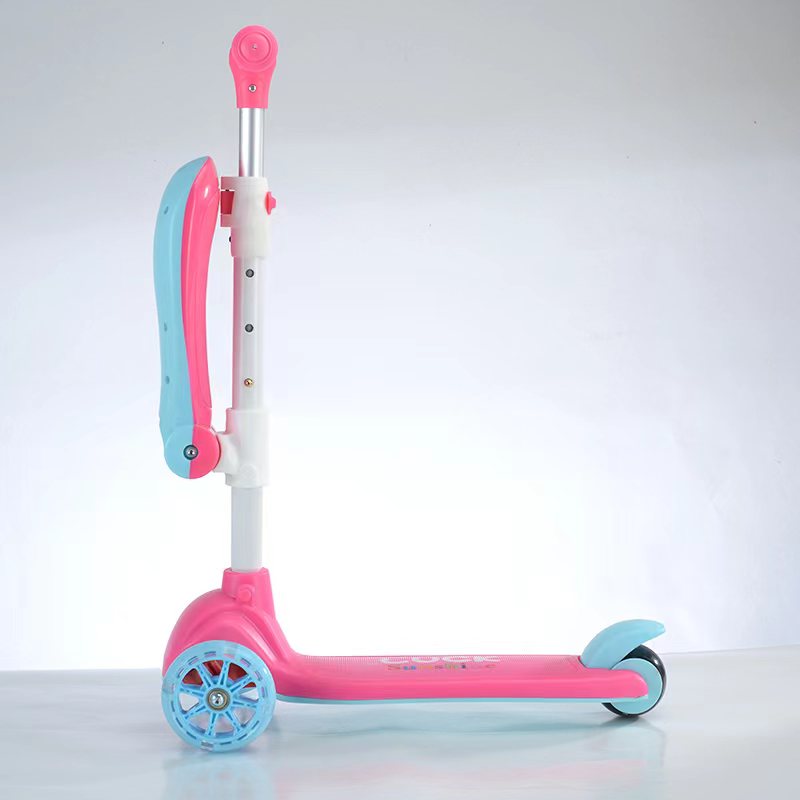 Children's Scooter with Seat - 3-in-1 - Yellow - DISPLAY ITEM