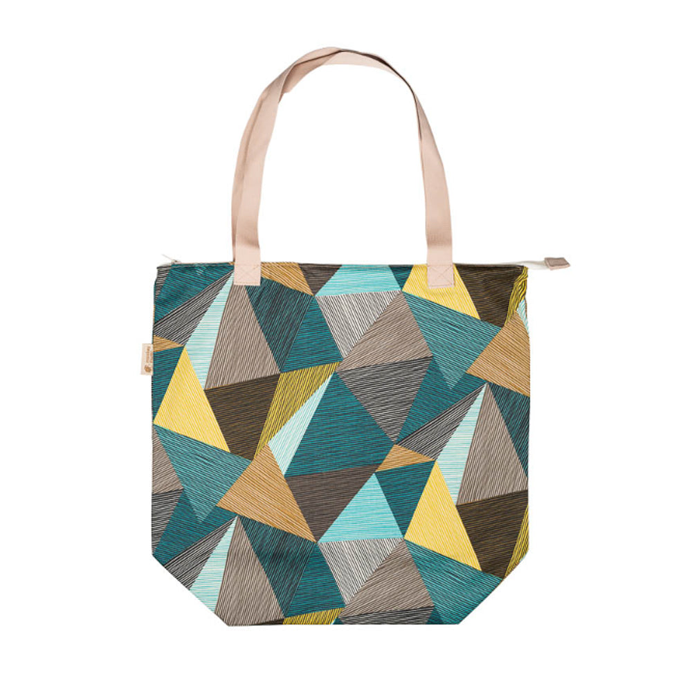 Monkey Mum® Mala platnena torba za dodatke Carrie - Šarmantna geometrija
