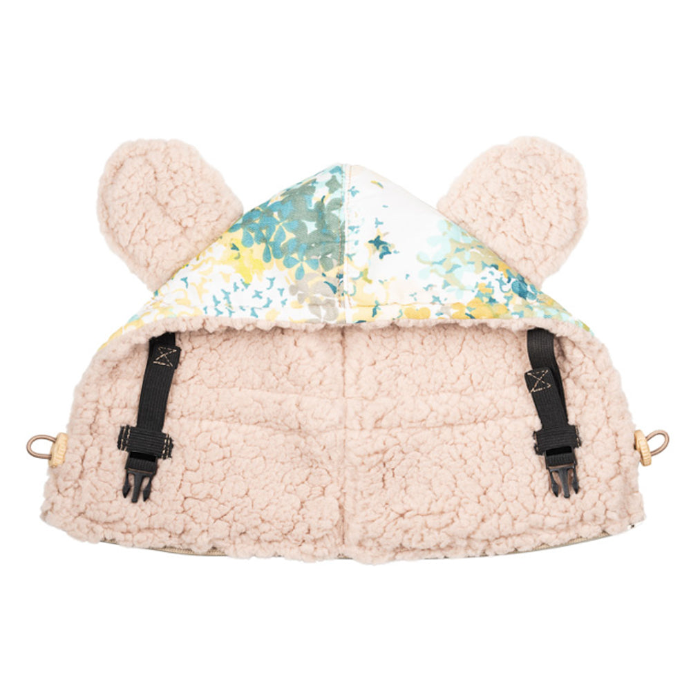 Monkey Mum® Fodrad huva till bärselen Carrie - Blommande äng