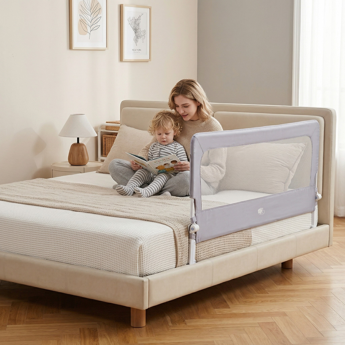 Zaštitna ograda za krevet Monkey Mum® Flip