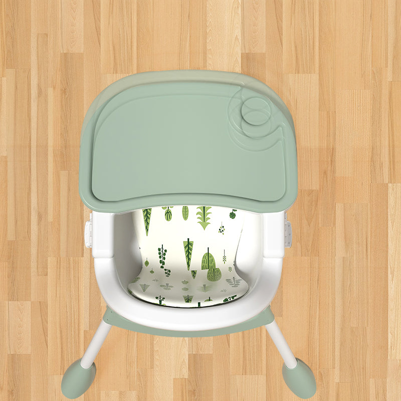 Barnmatstol 2-i-1 Simple - Matcha Green