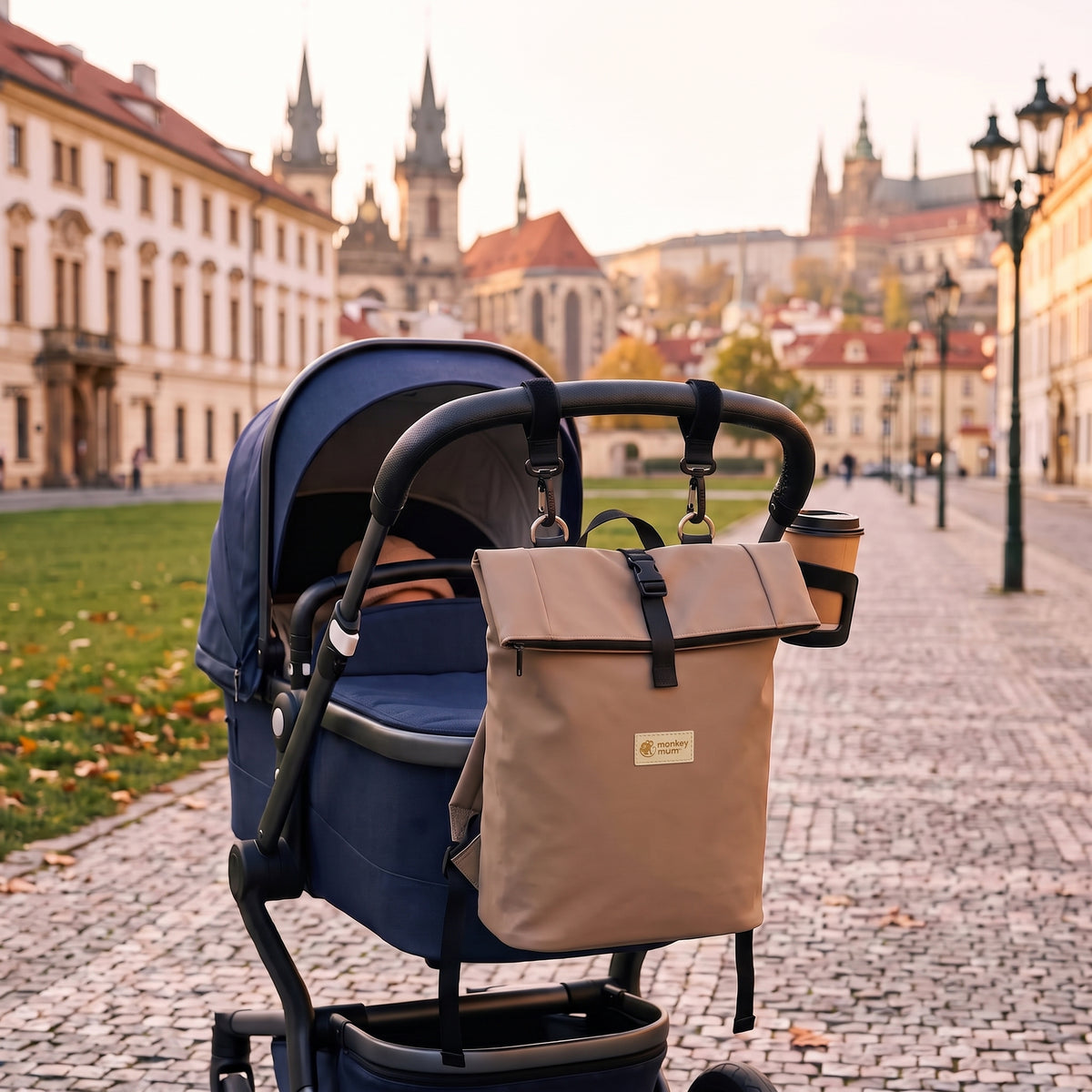 Monkey Mum® Softshell ruksak za dječja kolica – Safari Tour