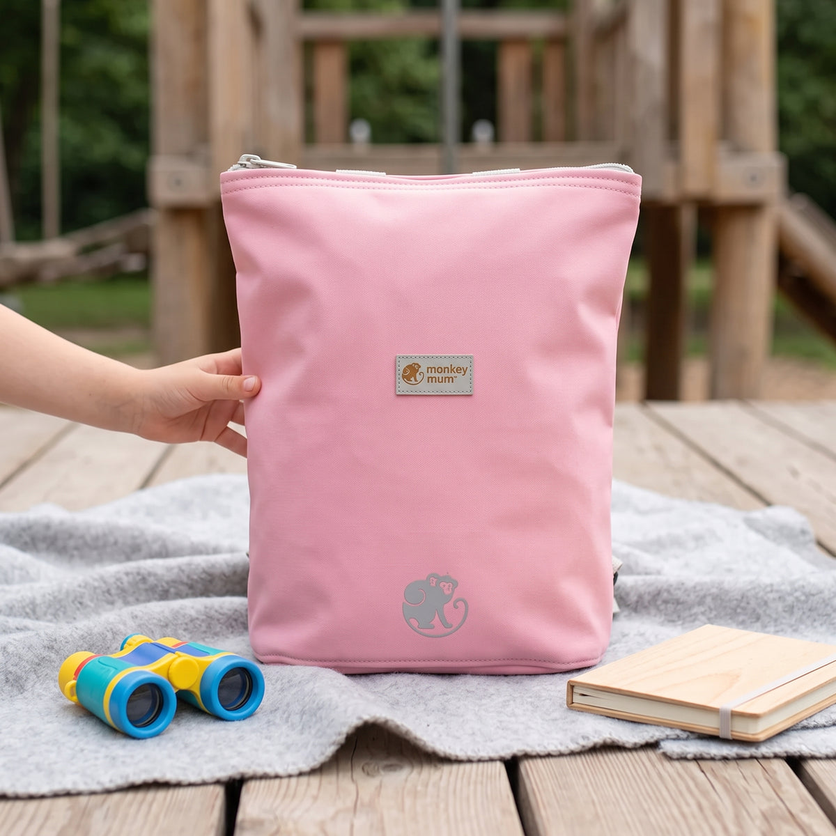 Gyerek softshell hátizsák Monkey Mum® - Cukorvattacukor