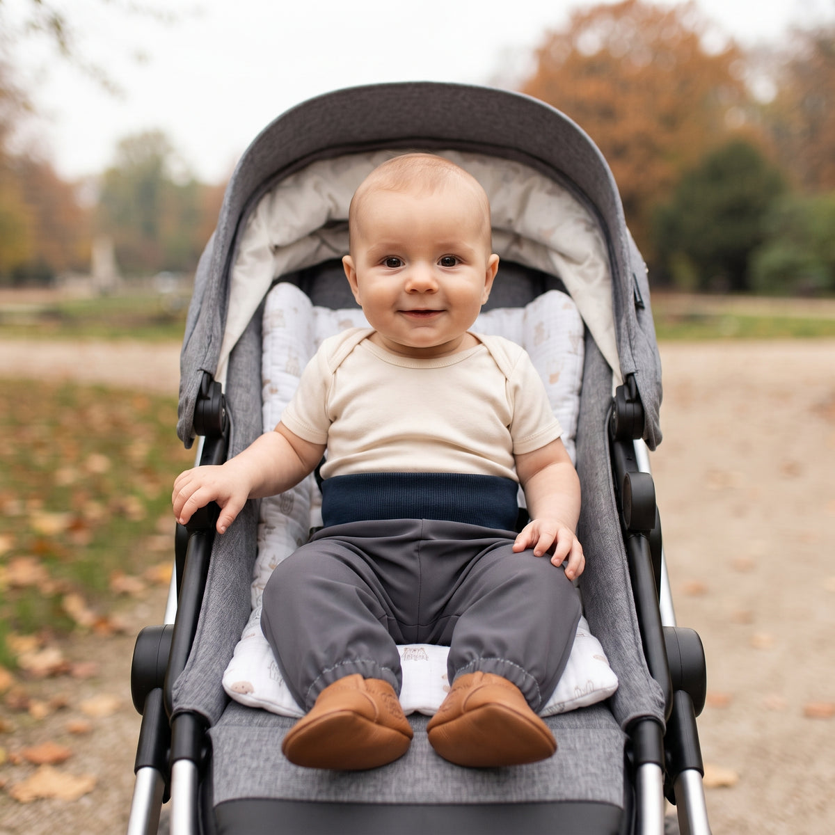 Children's softshell pants with membrane Monkey Mum® - Mysterious Trip