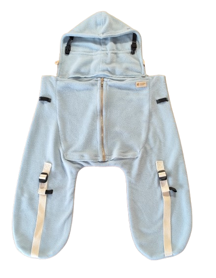 Monkey Mum® Insulated fleece pocket for the Carrie carrier or stroller - Little Seal