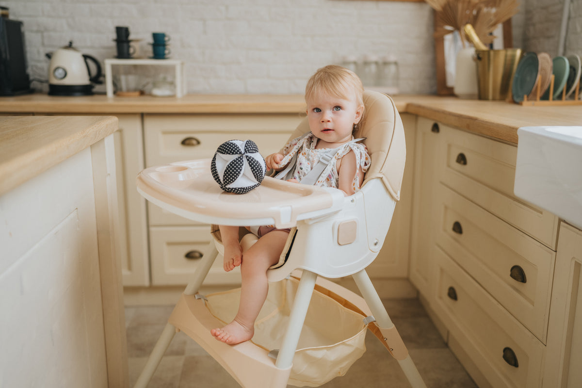 2-in-1 Comfort Children's High Chair - Blue