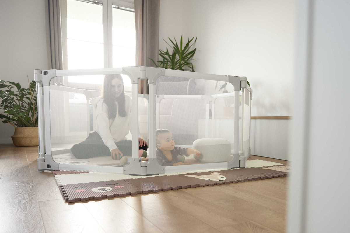 Monkey Mum® biztonsági járóka - kibontva