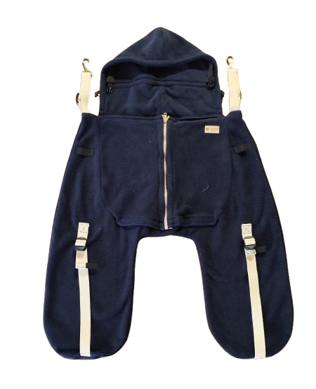 Monkey Mum® Insulated fleece pocket for the Carrie carrier or stroller - Little Donkey